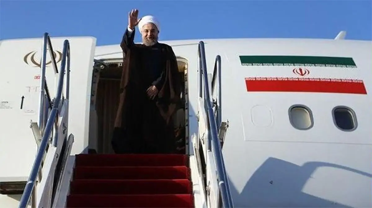 روحانی وارد سیستان و بلوچستان شد