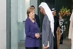 دیدار بن‌زاید و مرکل در برلین و مذاکره درباره تحولات منطقه