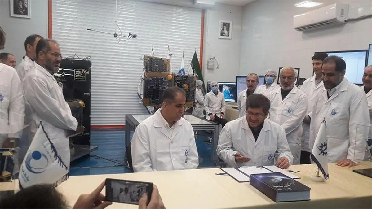 ماهواره‌های ظفر به سازمان فضایی ایران تحویل داده شد