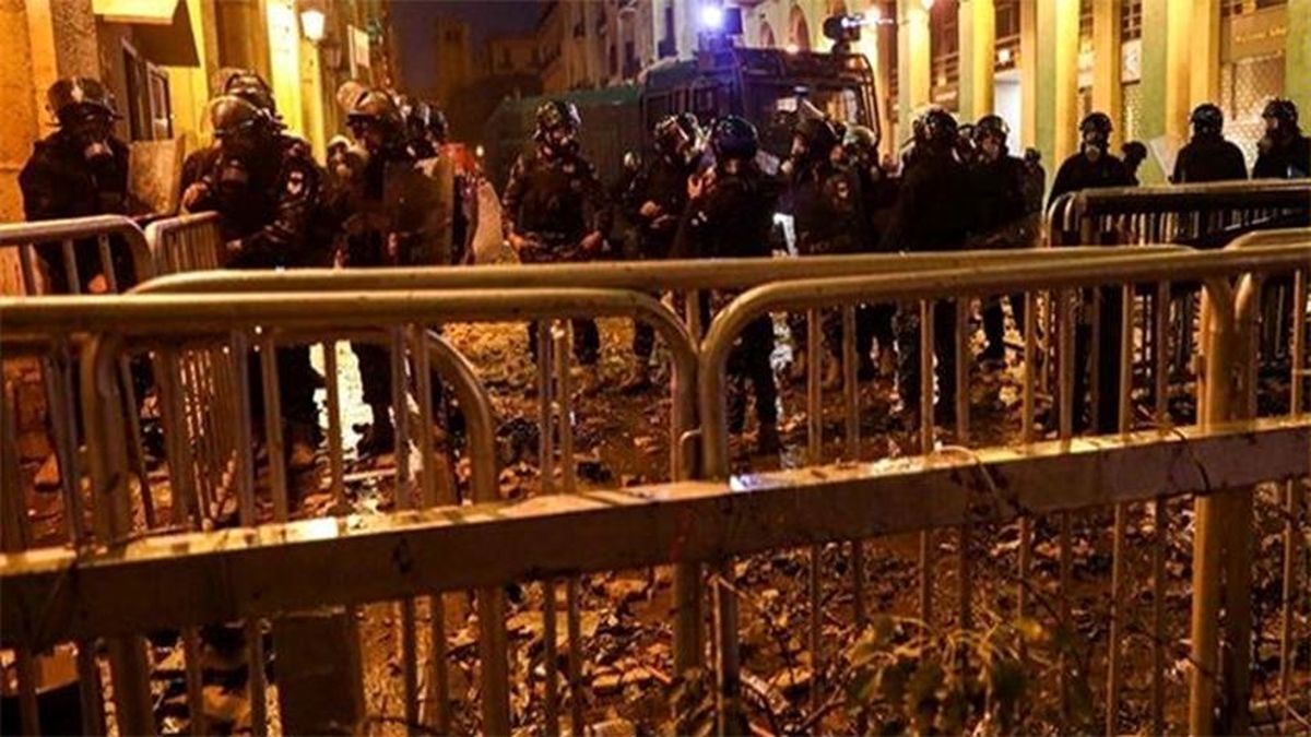 گزارش العهد از اغتشاشات شبانه در مرکز بیروت