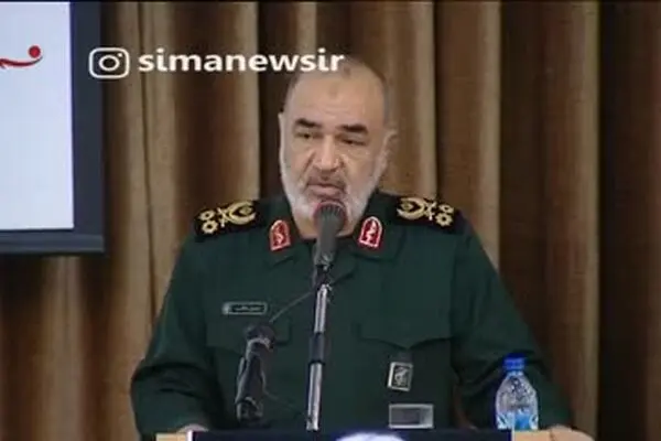 فیلم: دلتنگی سرلشکر سلامی از نبود حاج قاسم