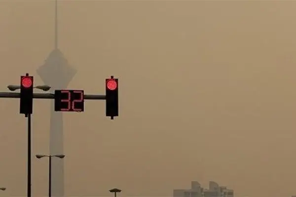 هوای تهران ناسالم است