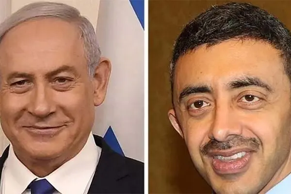 قدردانی نتانیاهو از خوش خدمتی وزیر خارجه امارات