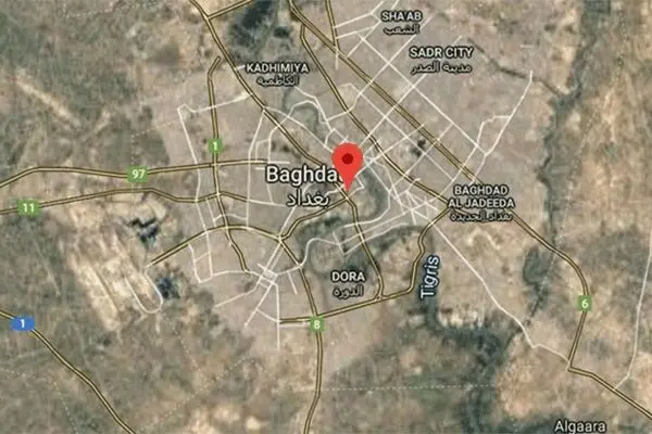 شلیک چند راکت به اطراف منطقه سبز بغداد