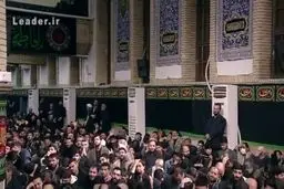 فیلم: مداحی محمود کریمی در محضر رهبر معظم انقلاب