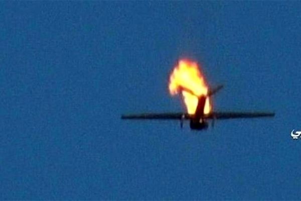 سرنگونی هواپیمای جاسوسی عربستان نزدیک جیزان