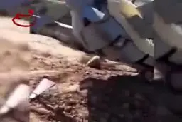 فیلم: سقوط پهپاد شاهد ۱۲۹ در خوزستان