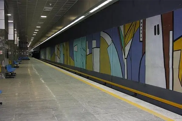 فاز اول پایانه مترو آزادگان در سال ۹۹ تمام می‌شود