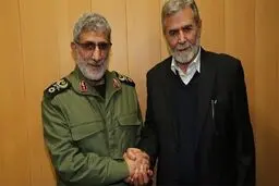 گفتگوی تلفنی رهبران جهاد اسلامی و حماس با سردار قاآنی