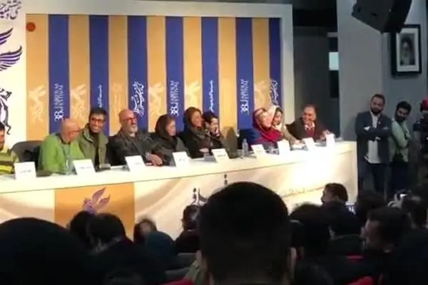 فیلم: کشف حجاب پانته‌آ بهرام در جشنواره فجر