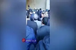 فیلم: افتتاح زیرگذر استاد معین تهران حاشیه ساز شد