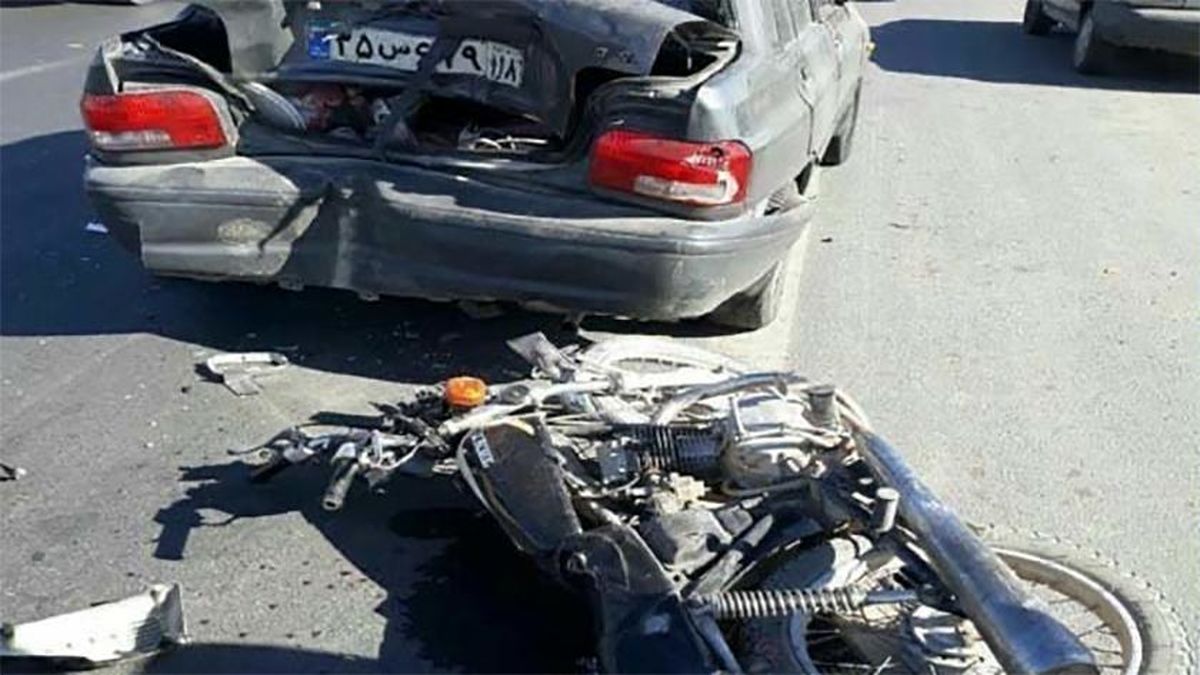 یک سوم قربانیان تصادفات تهران، موتوسوارند