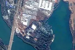 تصاویر ماهواره‌ای ازبیمارستان کرونا