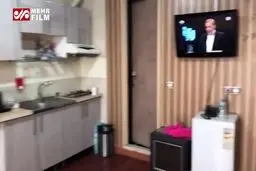 فیلم: تصاویری از محل قرنطینه دانشجویان