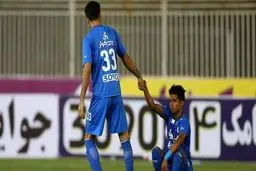 تعویض اجباری قائدی در بازی مقابل الشرطه عراق