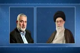 پیام اسماعیل هنیه به رهبرانقلاب درخصوص حوادث قدس