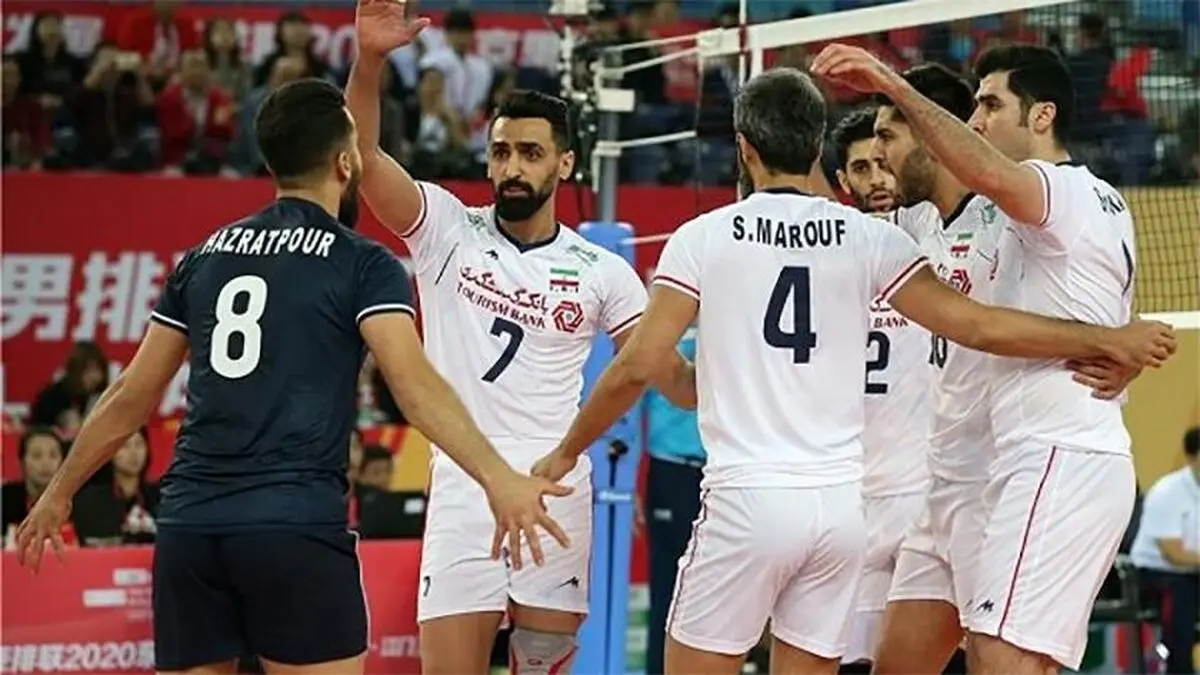 برنامه بازی‌های تیم ملی والیبال ایران در المپیک توکیو