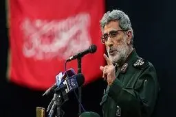 فرمانده نیروی قدس: سردار سلیمانی از هر میدانی موفق خارج می‌شد