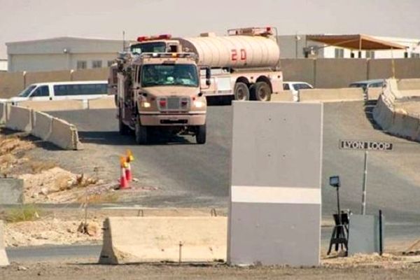 حمله راکتی به پایگاه نظامیان آمریکا در بغداد