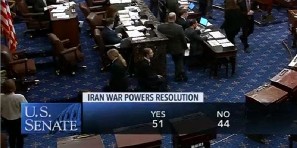 تصویب طرح کاهش اختیارات جنگی ترامپ علیه ایران در سنای آمریکا