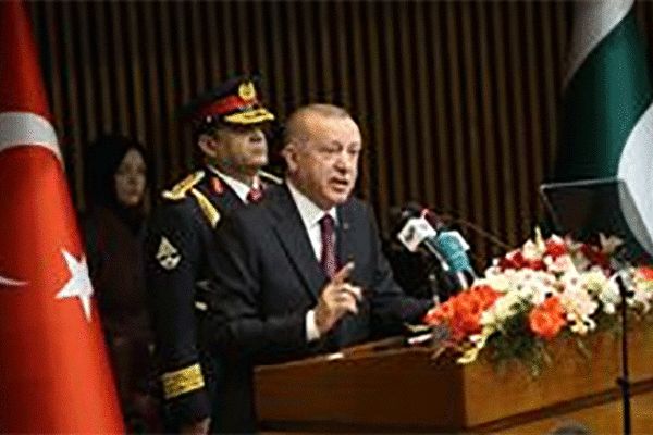 اردوغان: ترامپ به دنبال اشغالگری در خاورمیانه است