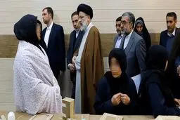 تصاویر: بازدید رئیس دستگاه قضا از ندامتگاه زنان
