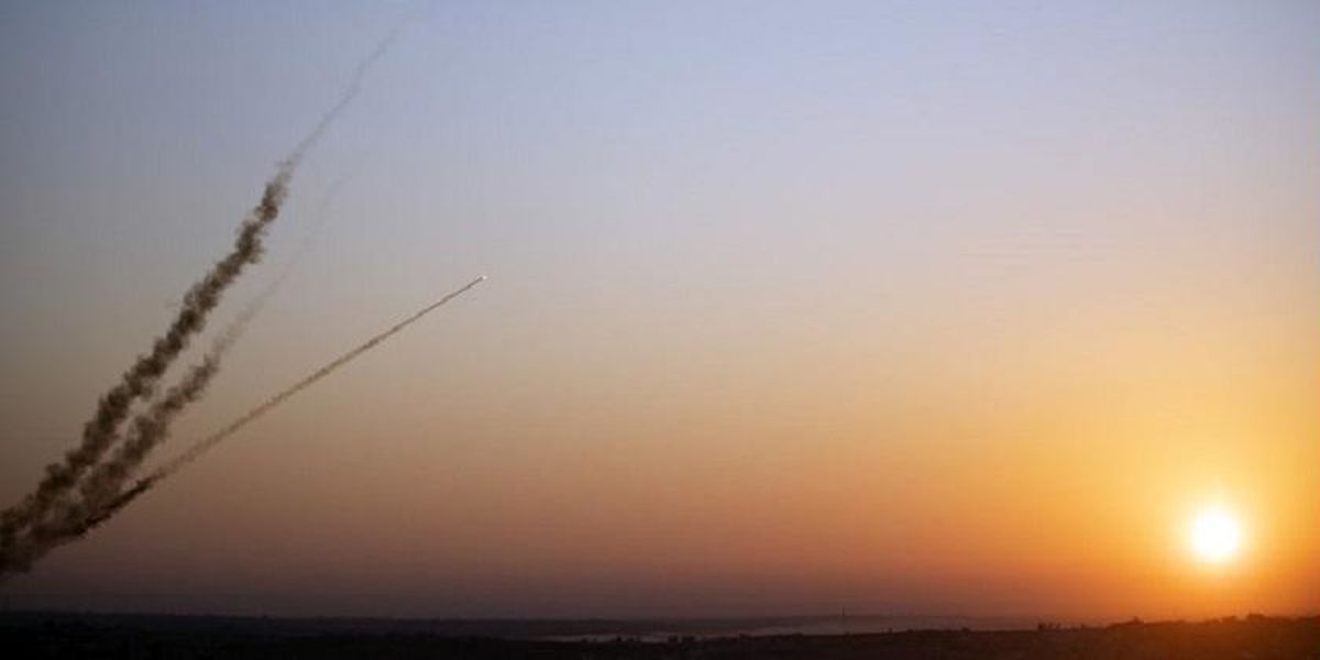 دو راکت به شهرک‌های اطراف نوار غزه اصابت کرد