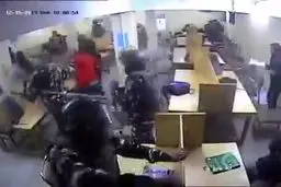 فیلم: حمله بی‌رحمانه پلیس هند به دانشگاهی اسلامی