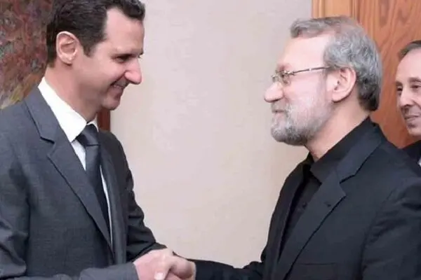 لاریجانی: حمایت تهران از دمشق در مبارزه با تروریست‌ها ادامه خواهد داشت