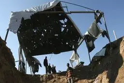 مصر در مرزهایش با نوار غزه دیوار می‌کشد