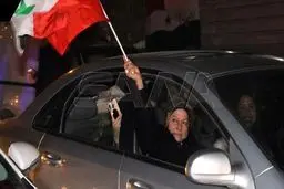 تصاویر: خوشحالی مردم حلب از موفقیت‌های ارتش سوریه