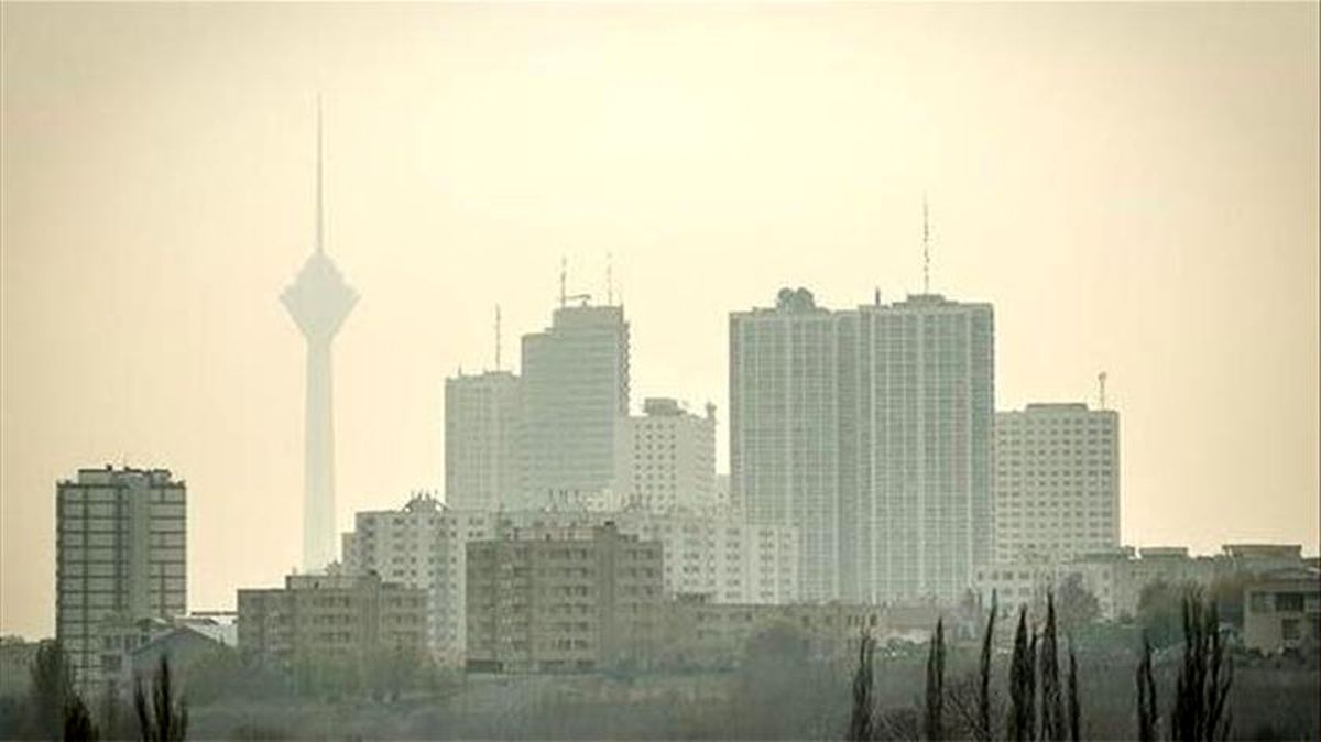 تهران آلوده شد