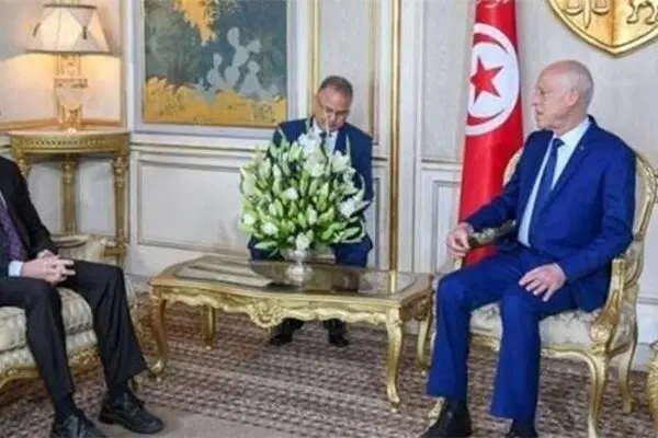 درخواست قیس سعید از آمریکا برای حل بحران لیبی