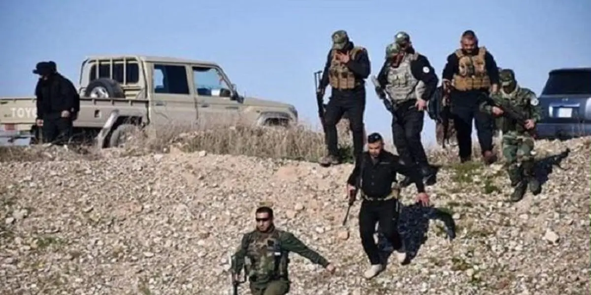 ۵ تروریست داعشی به دست الحشد الشعبی کشته شدند