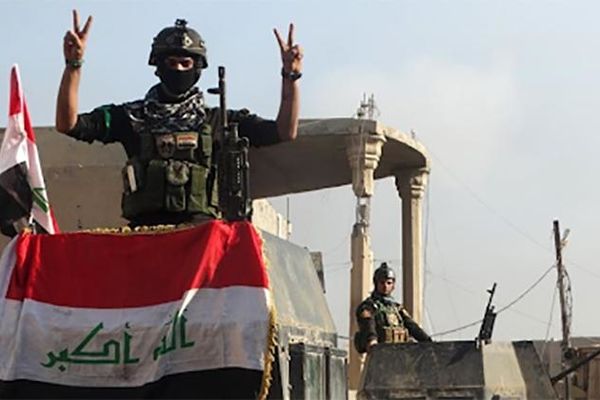 خبر عقب‌نشینی الحشد الشعبی از شرق «الرمادی» عراق کذب است