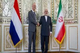 دیدار وزیر خارجه هلند با ظریف