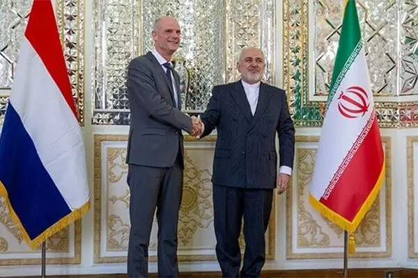 دیدار وزیر خارجه هلند با ظریف