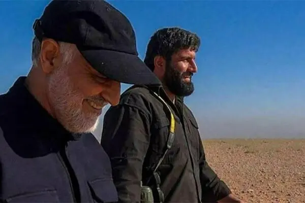 فیلم: انتقال پیکر حاج اصغر پاشاپور از شهر حماه