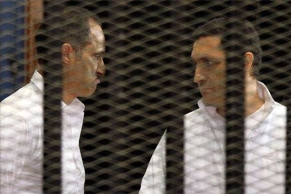 دادگاه مصر دوباره پسران حسنی مبارک را تبرئه کرد
