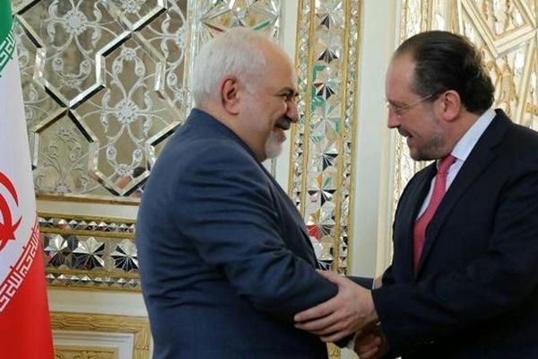 وزیر خارجه اتریش با ظریف دیدار کرد
