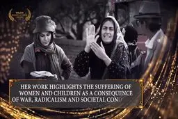 فیلم: اهدای جایزه زن موفق جهان اسلام به نرگس آبیار