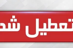 مدارس یزد از دوشنبه تا آخر هفته تعطیل است