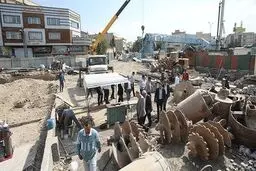 افتتاح زیر گذر گیشا به چهارشنبه موکول شد