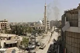 انفجار در حومه دمشق