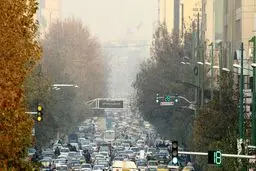 هوای تهران آلوده است