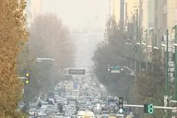 هوای تهران آلوده است