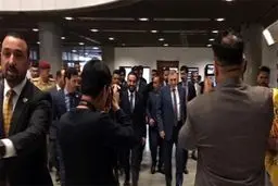 علاوی وارد پارلمان شد