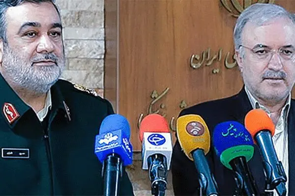 مدافعان وطن در کنار مدافعان سلامت علیه کرونا