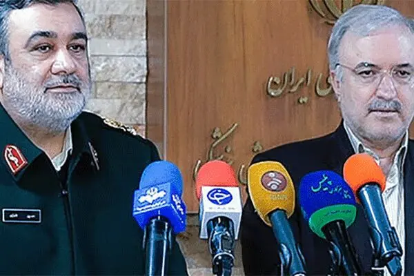 مدافعان وطن در کنار مدافعان سلامت علیه کرونا