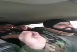 فیلم: شهید زنجانی به همراه رزمندگان حزب الله لبنان